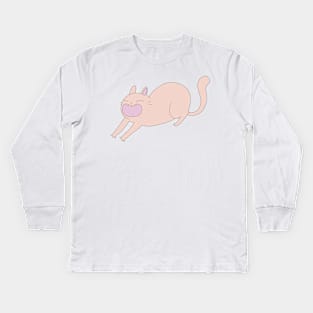 Destiny Cat Kids Long Sleeve T-Shirt